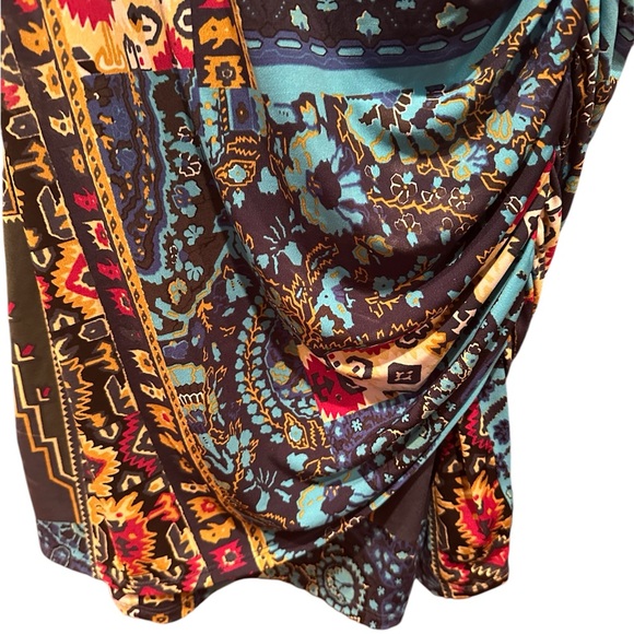 Hale Bob Mock Wrap Dress - Picture 4 of 8